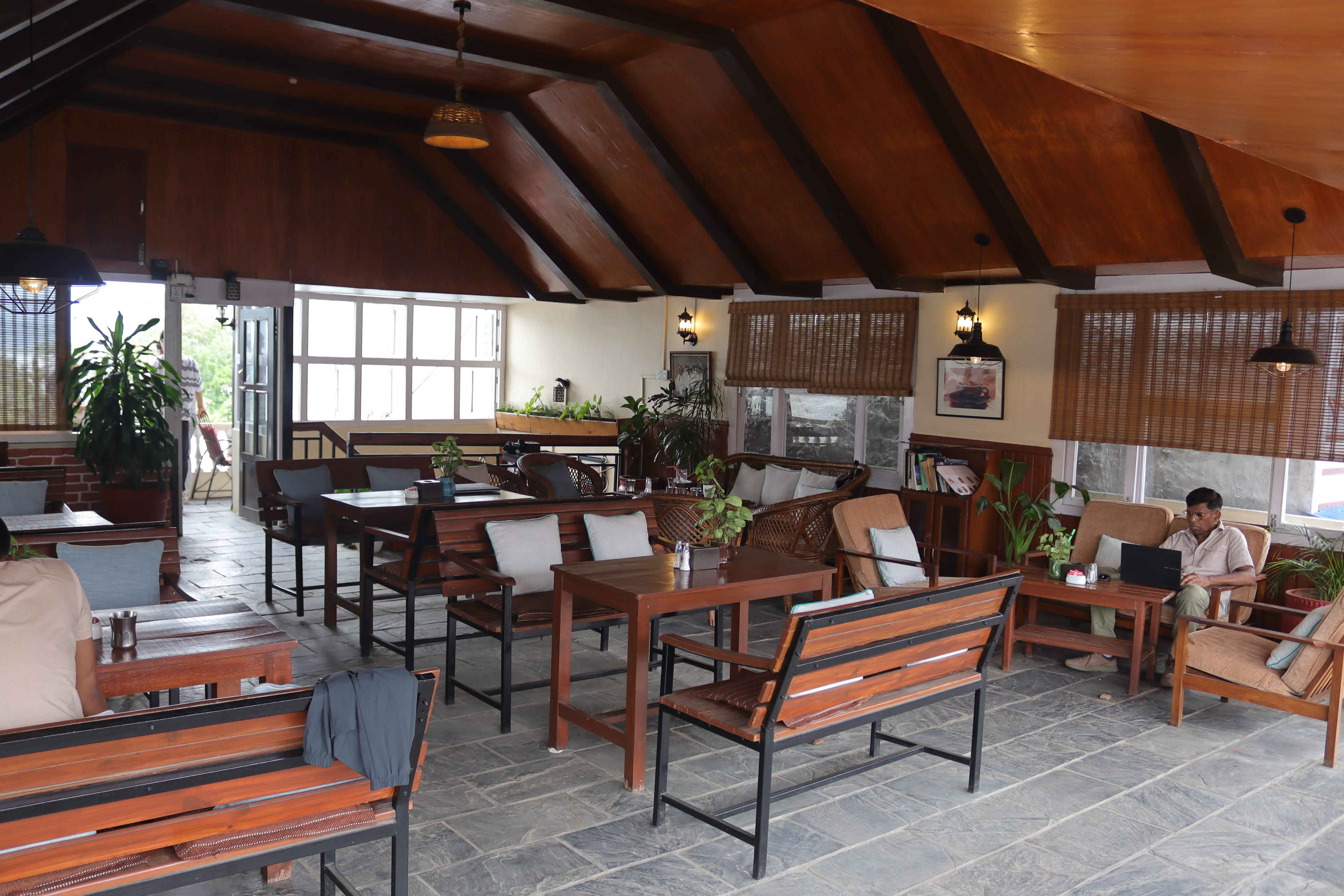Perky Beans Café interior